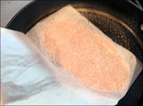 Turkey Burger in pan