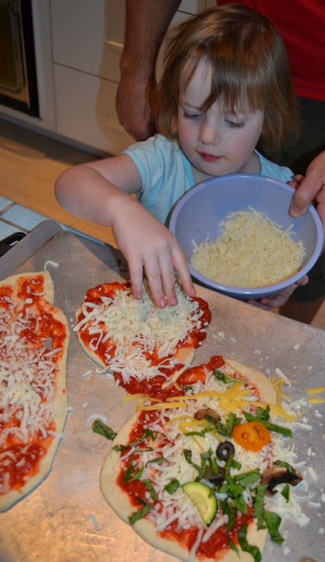 Crockpot Pizza Sauce, Bread Machine Pizza Dough, and a Good Cheese Blend