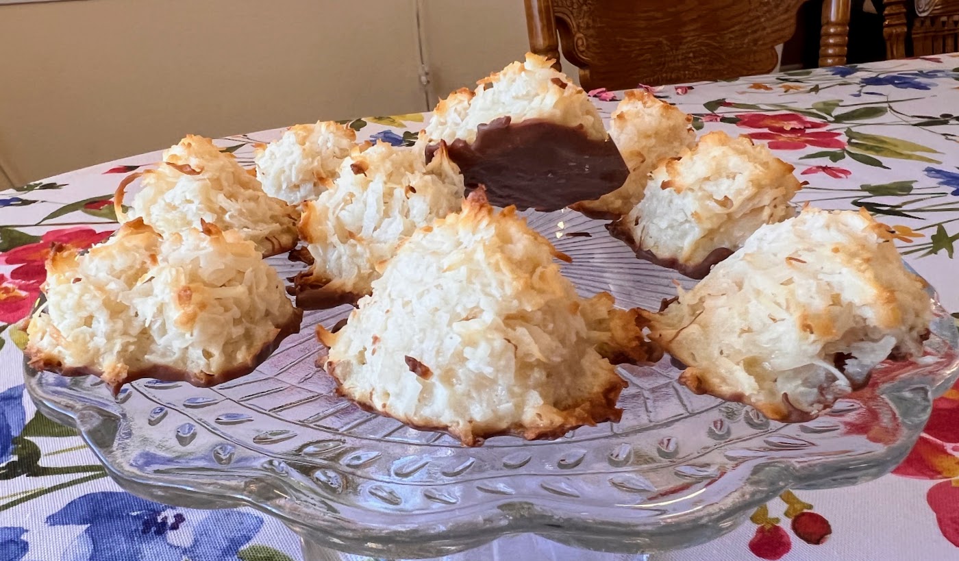 Milk Chocolate Coconut Macaroons
