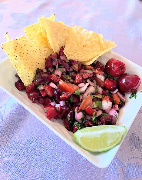 Fresh Cherry Salsa
