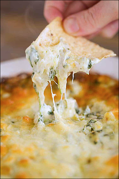 Baked Artichoke Spinach Lusciousness