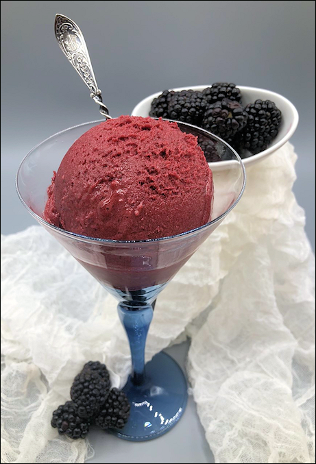 Blackberry Sorbet