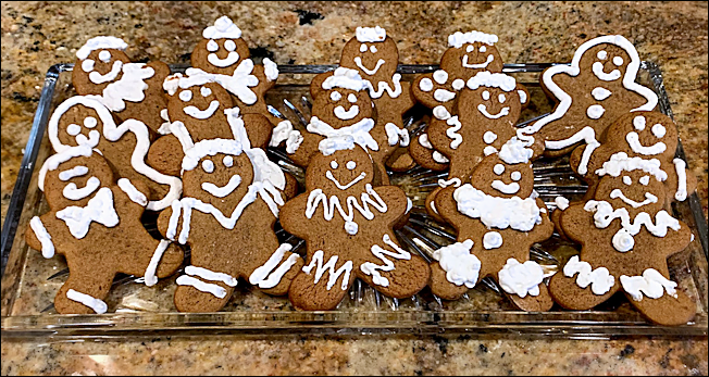 Gingerbread Cookies with Royal Icing