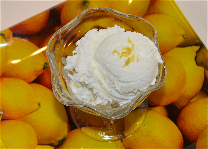 Lemon Cream Ice Cream