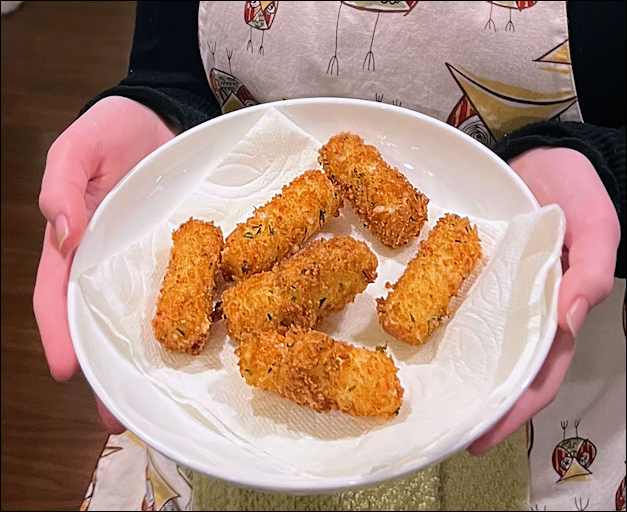 Panko Mozzarella Sticks