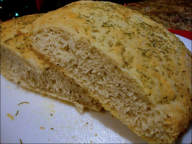 Rustic Rosemary Bread