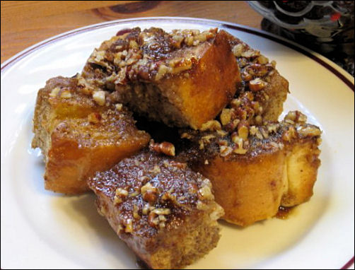 Veganized! Pecan Praline Toast